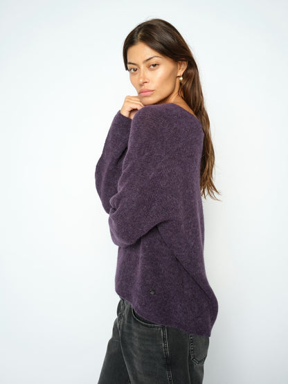Mos Mosh Pullover MMThora in der Farbe Sweet Grape