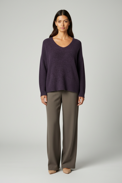 Mos Mosh Pullover MMThora in der Farbe Sweet Grape