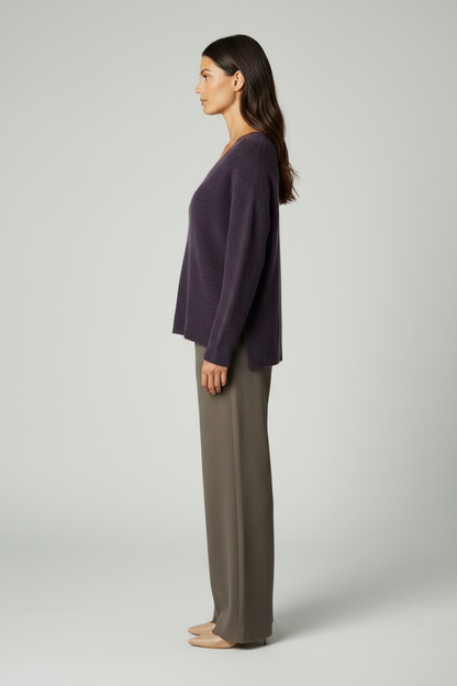 Mos Mosh Pullover MMThora in der Farbe Sweet Grape