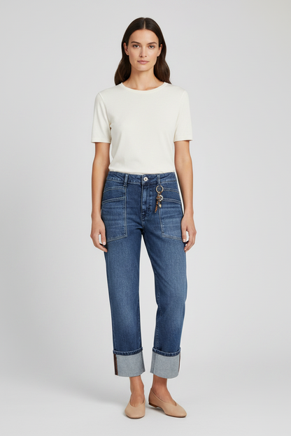 Mos Mosh MMRachel Kyoto Jeans in der Farbe Blue
