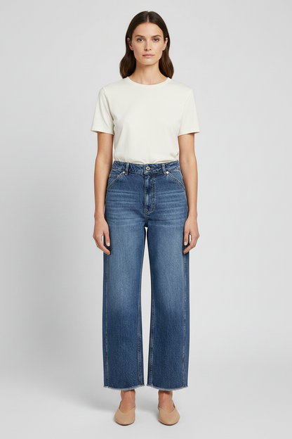 Mos Mosh MMElva Antonie Jeans in der Farbe Blue