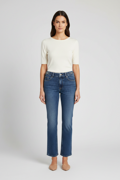 Mos Mosh MMAshley Galleon Jeans in der Farbe Blue
