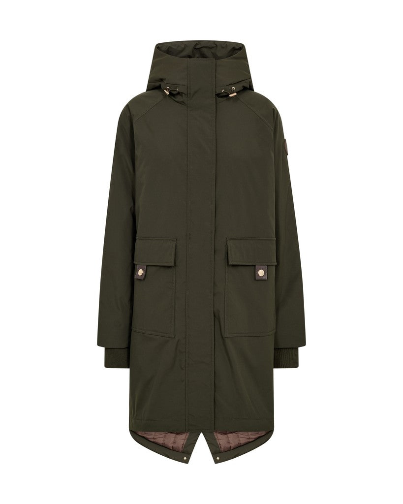 Mos Mosh MMCali Faux Fur Jacket in der Farbe Rosin