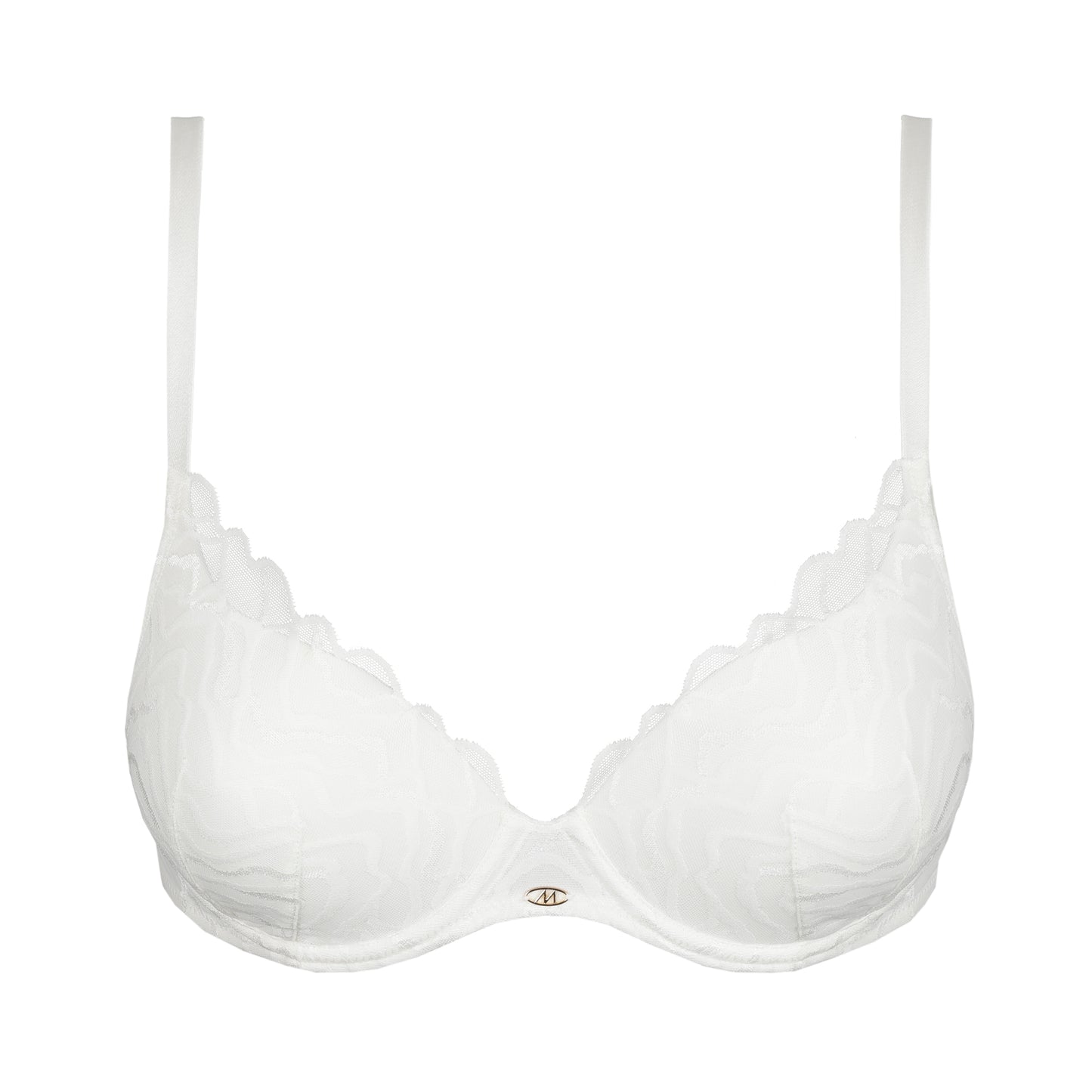 Marie Jo NILLO Unterlegter BH Herzform Damen Wäsche Creme