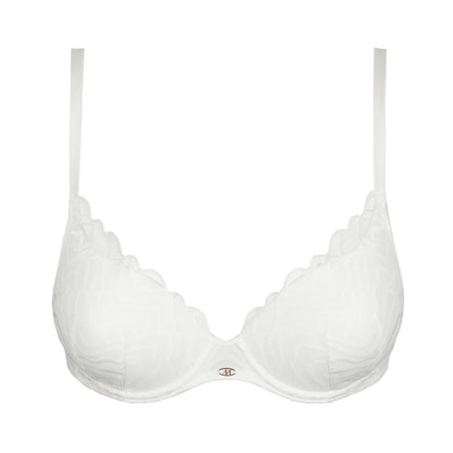 Marie Jo NILLO Unterlegter BH Herzform Damen Wäsche Creme