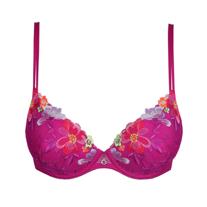 Marie Jo ODILLY Unterlegter BH Herzform Damen Dessous Wild Rose