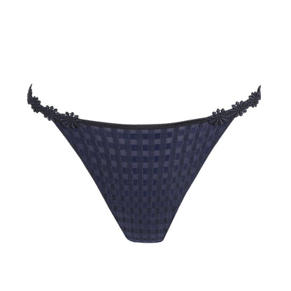 Marie Jo Avero Mini String Velvet Blue