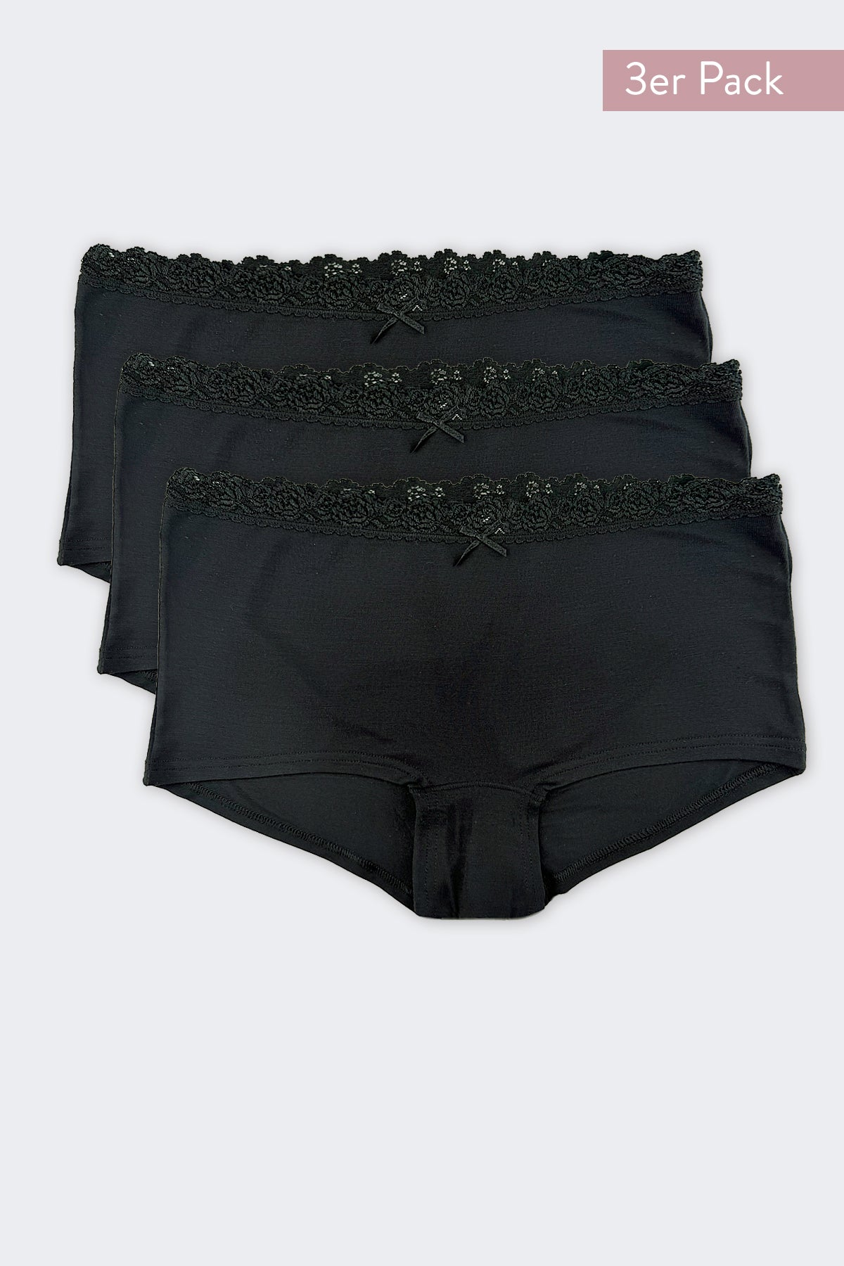 Nina von C. Slip 3er-Pack Schwarz