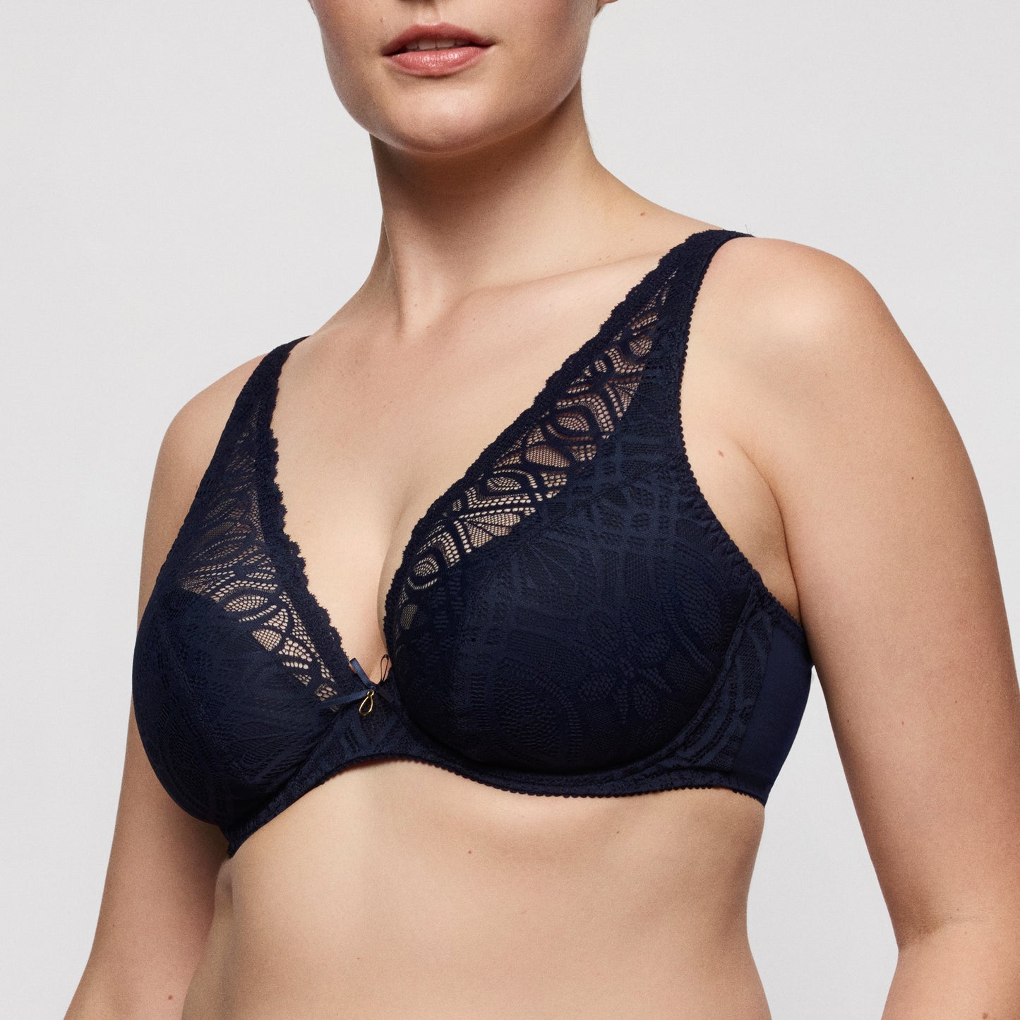Primadonna SALERNO Halb Unterlegter BH Tiefdek. Midnight Blue