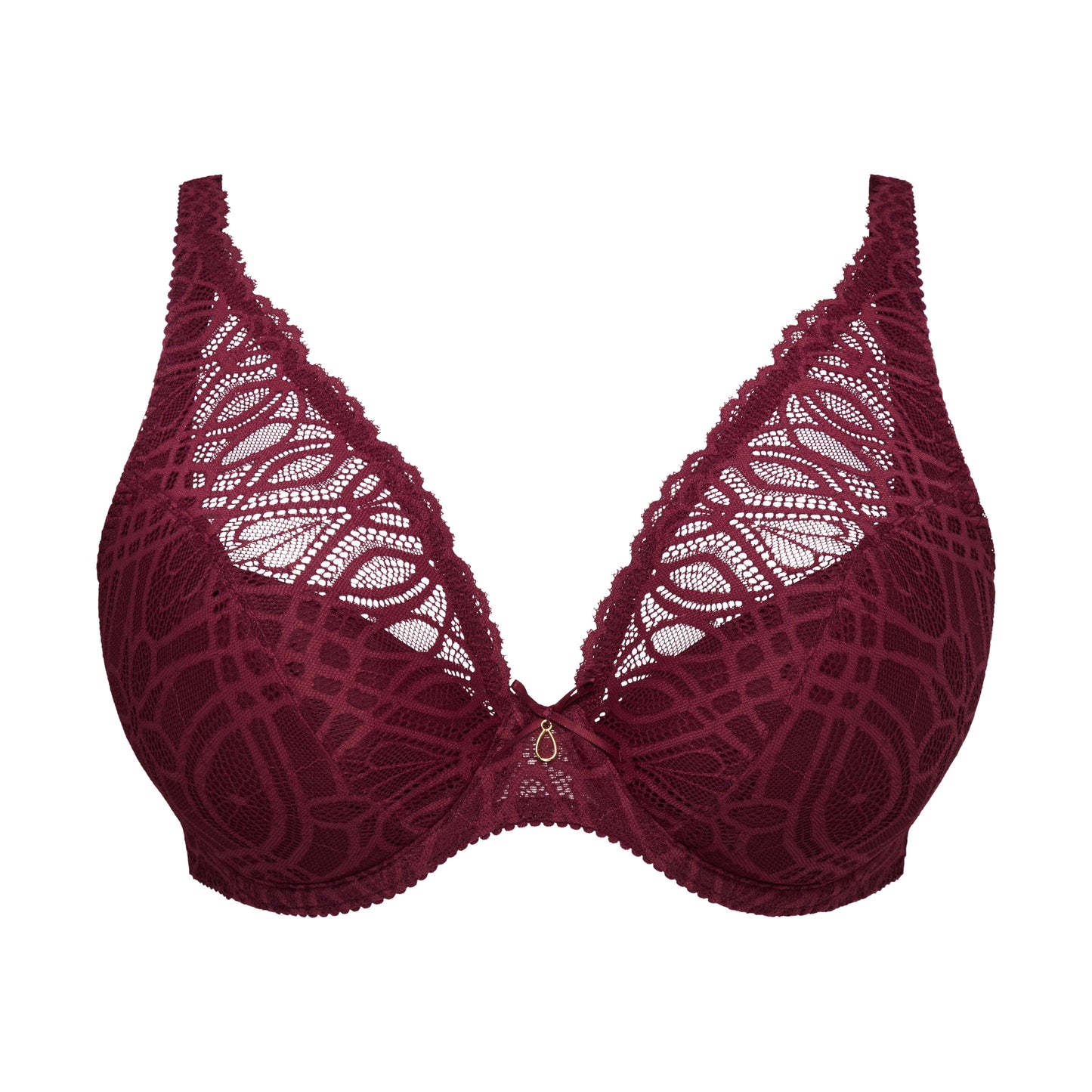 Primadonna Salerno BH Evening Red – halb unterlegter BH große Cups
