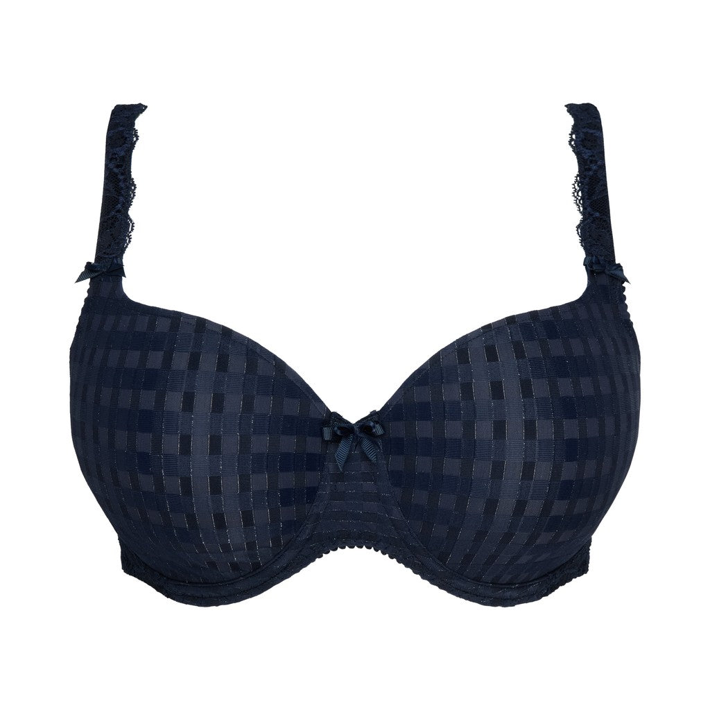 PrimaDonna Madison Unterlegter BH Herzform in der Farbe Velvet Blue