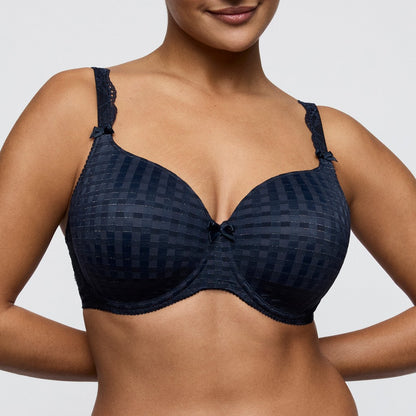 PrimaDonna Madison Unterlegter BH Herzform in der Farbe Velvet Blue