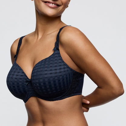 PrimaDonna Madison Unterlegter BH Herzform in der Farbe Velvet Blue