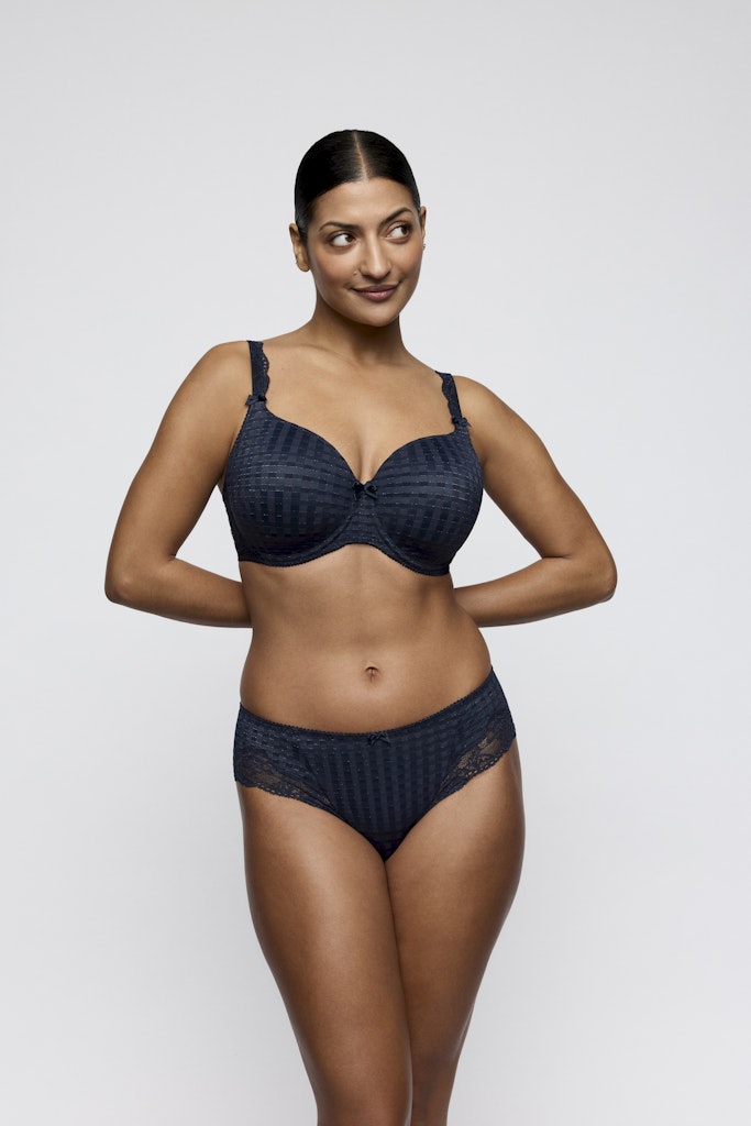 PrimaDonna Madison Unterlegter BH Herzform in der Farbe Velvet Blue