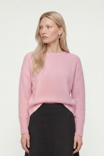 Rich & Royal Cozy Boat NK Long SLVS – powder rosé