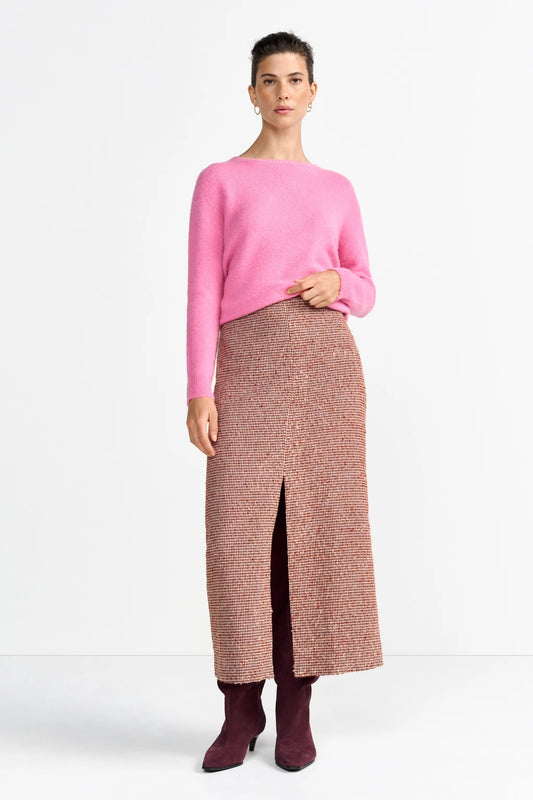 Rich & Royal Pullover Cozy Crew Pink Radiance