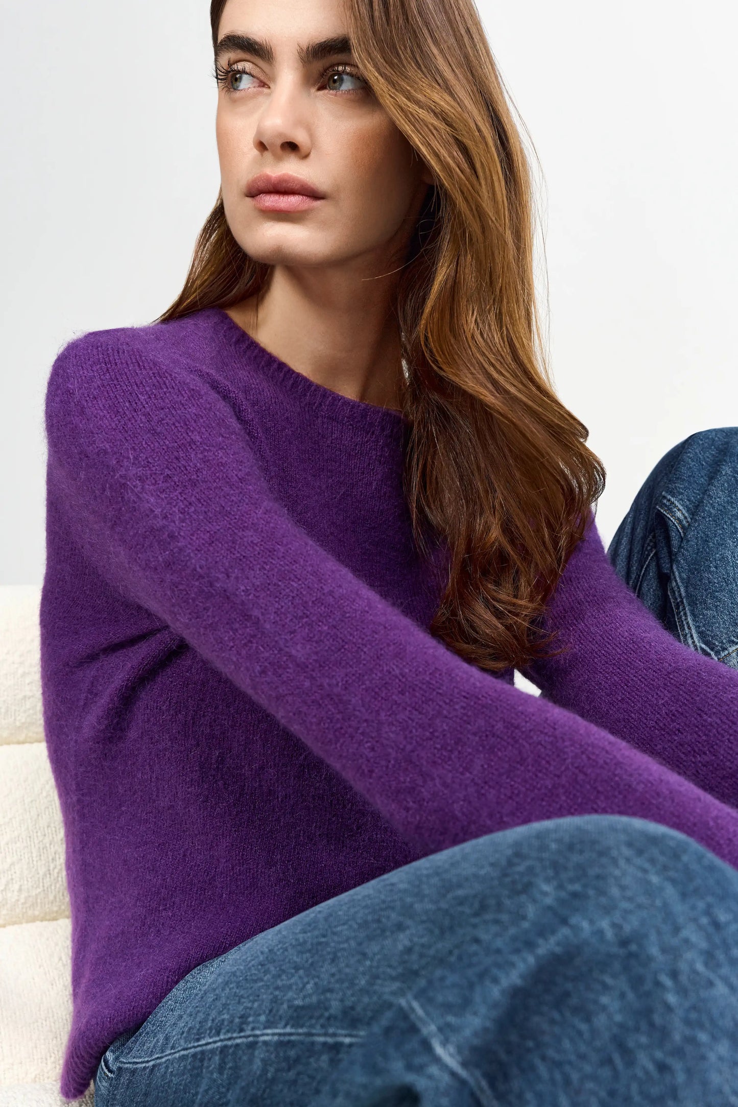 Rich & Royal Pullover in der Farbe Royal Plum