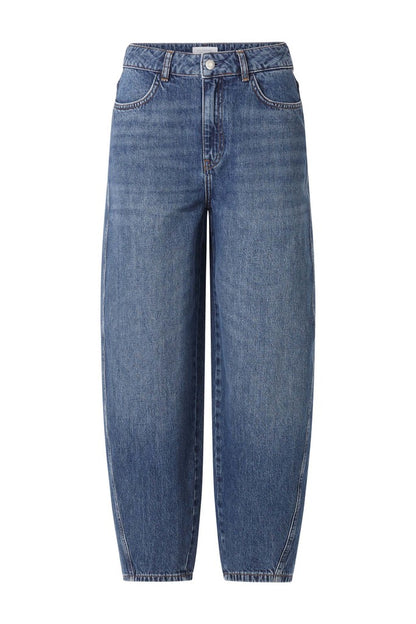 Rich & Royal Barrel Jeans Retro Blue aus Bio-Baumwolle