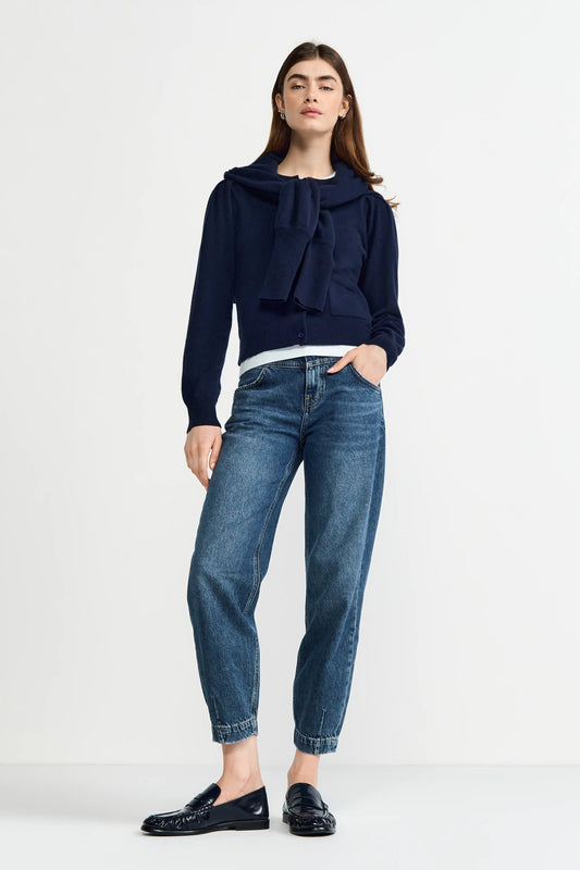 Rich Royal Slouchy Dark Blue Denim Jeans denim blue