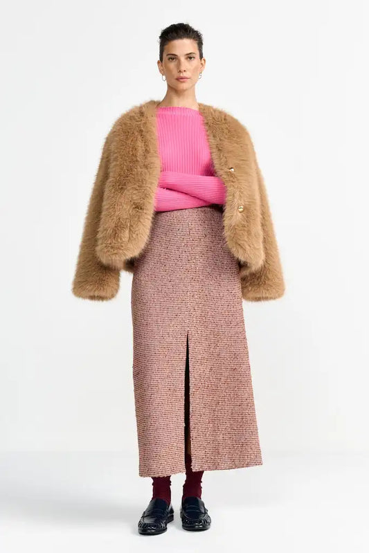 Rich & Royal Merino Rib Pink Radiance