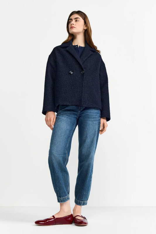 Rich & Royal Oversized Jacke in der Farbe Midnight Blue