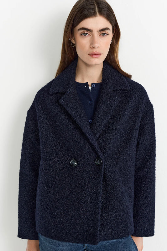 Rich & Royal Oversized Jacke in der Farbe Midnight Blue