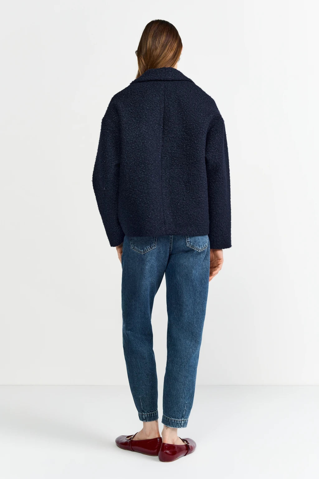 Rich & Royal Oversized Jacke in der Farbe Midnight Blue