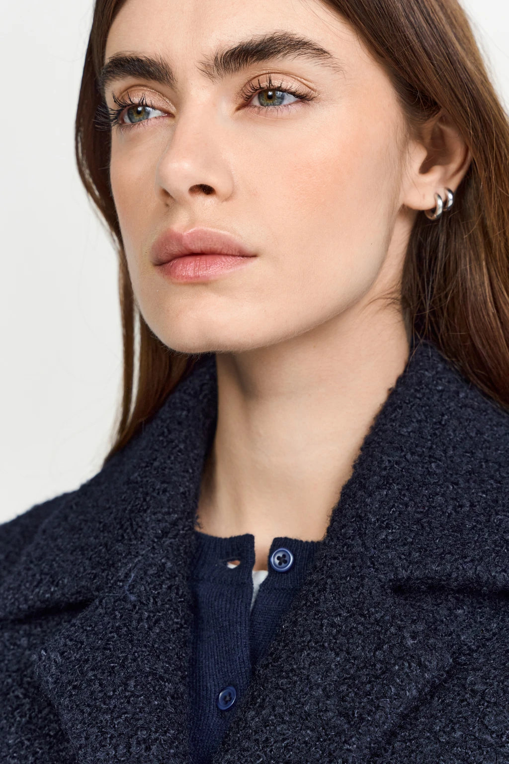 Rich & Royal Oversized Jacke in der Farbe Midnight Blue