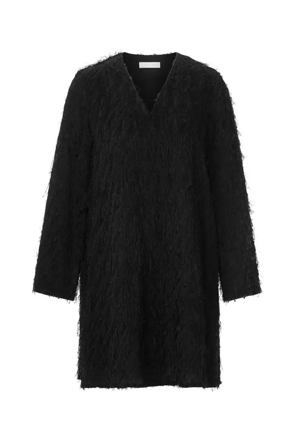 Rich and Royal mini Fringe Dress in der Farbe Black