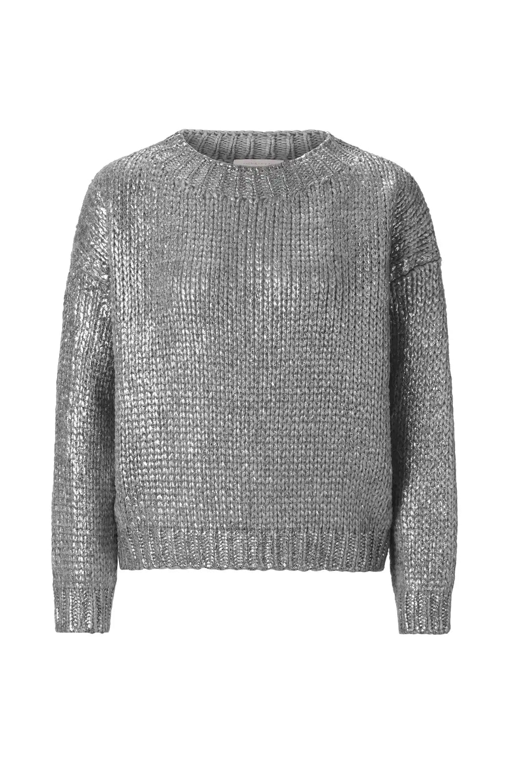 Rich Royal Crew Neck Sweatshirt in der Farbe Silver