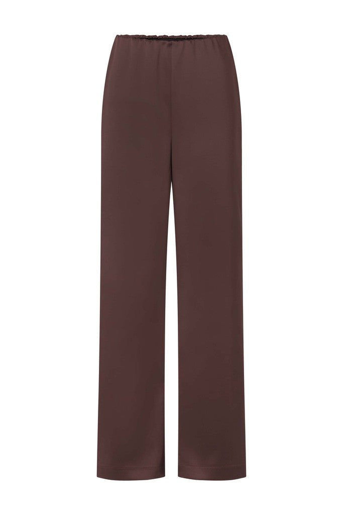 Rich & Royal Satin Barrel Hose in Chocolate Torte