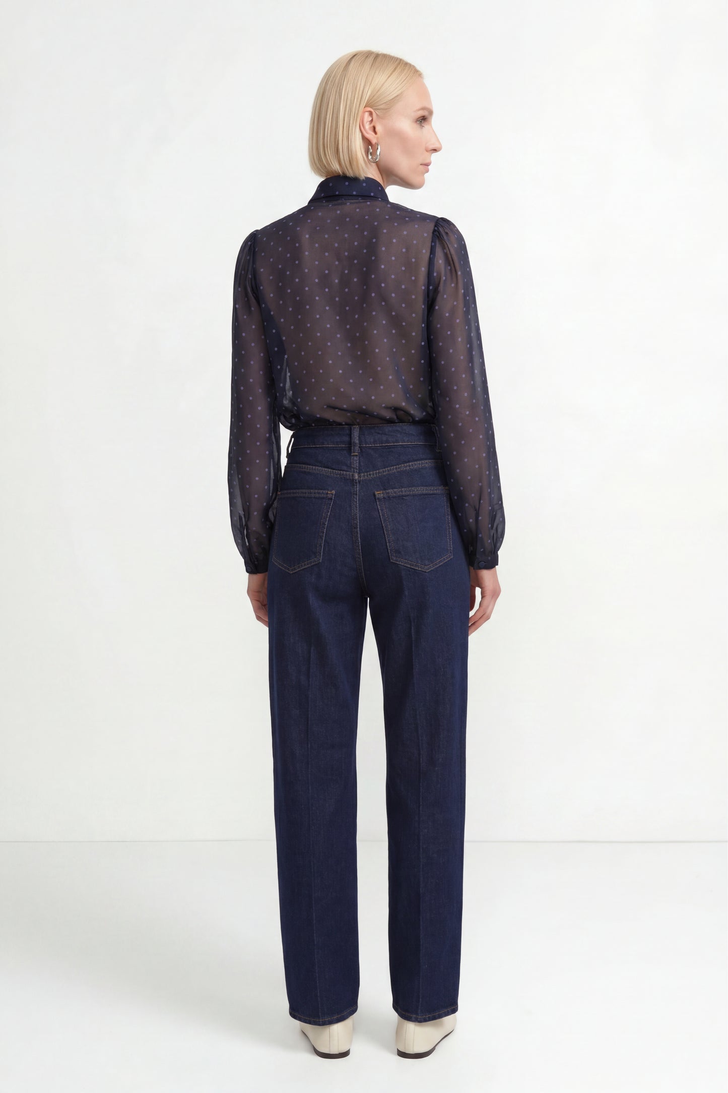Rich & Royal Rinsed Barrel Jeans denim blue