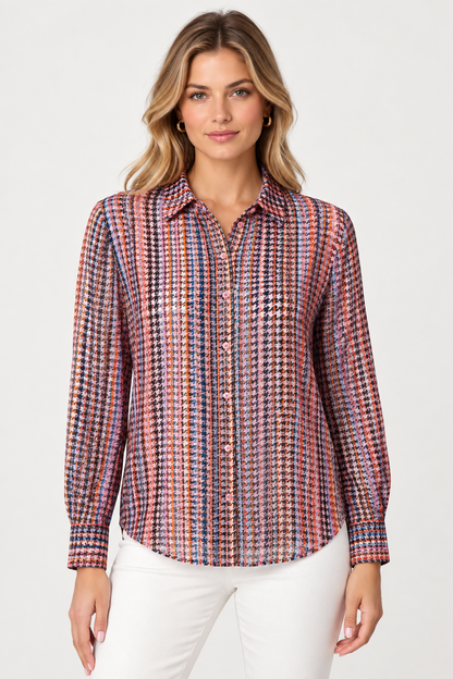 Rich & Royal Bluse mit buntem Muster in Original