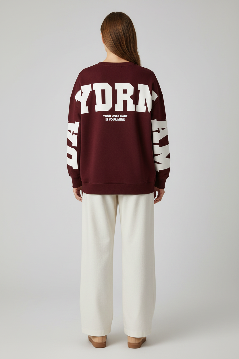 The Shirt Project Sweater Daydream Patch Sweatshirt Rot