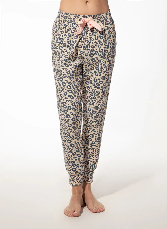 Short Stories Pyjama Hose lang in den Farben Beige/Rosa/Blau