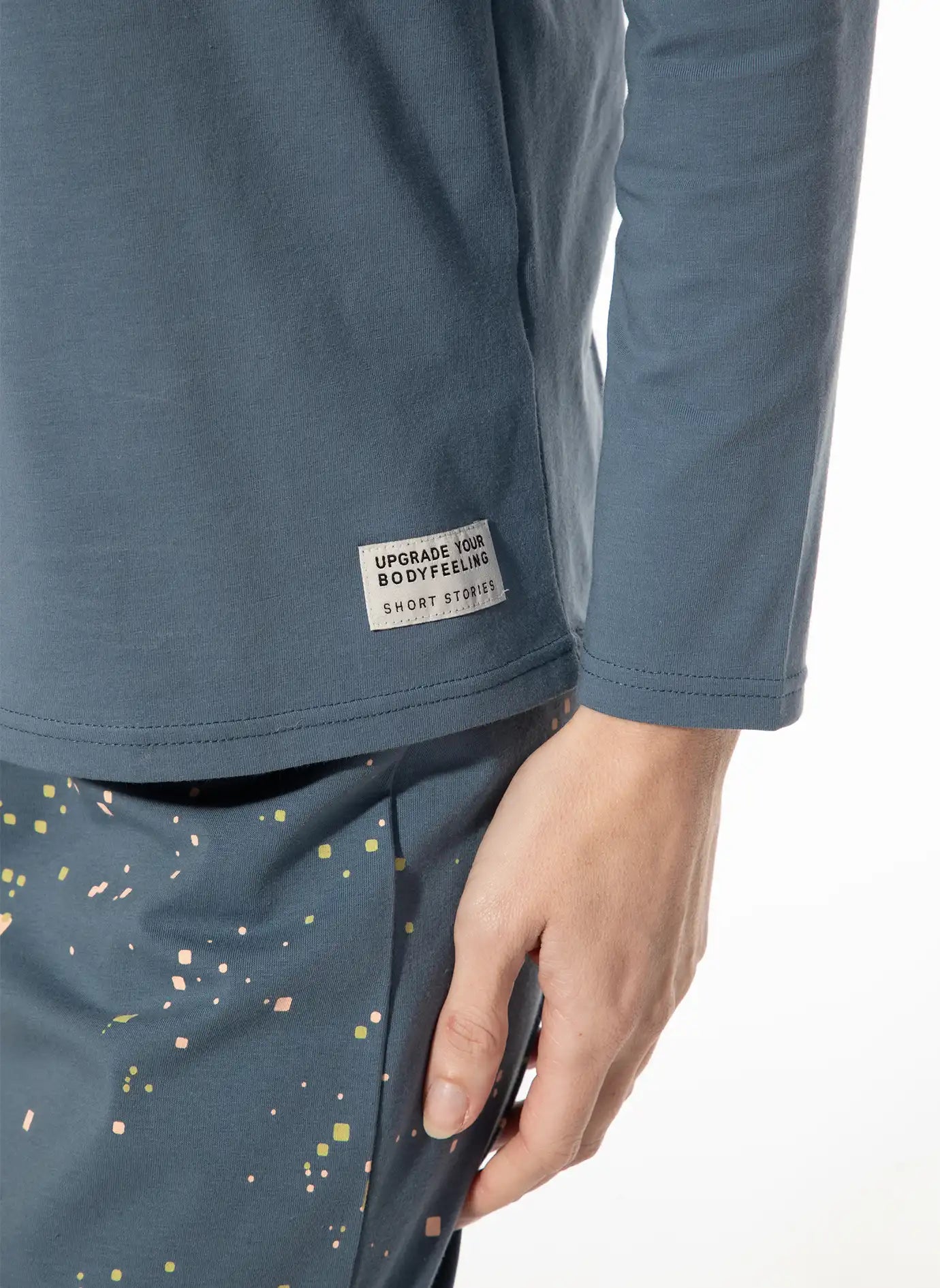 Short Stories Nightwear Shirt in der Farbe Blau