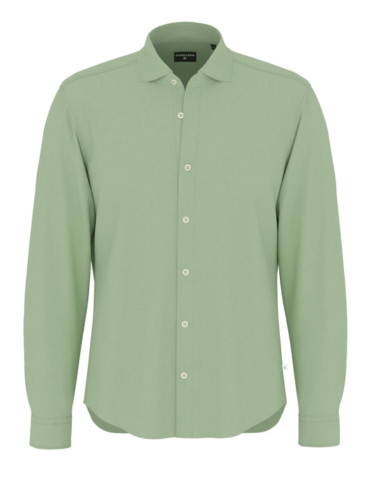 Strellson Leinenhemd Light Pastel Green