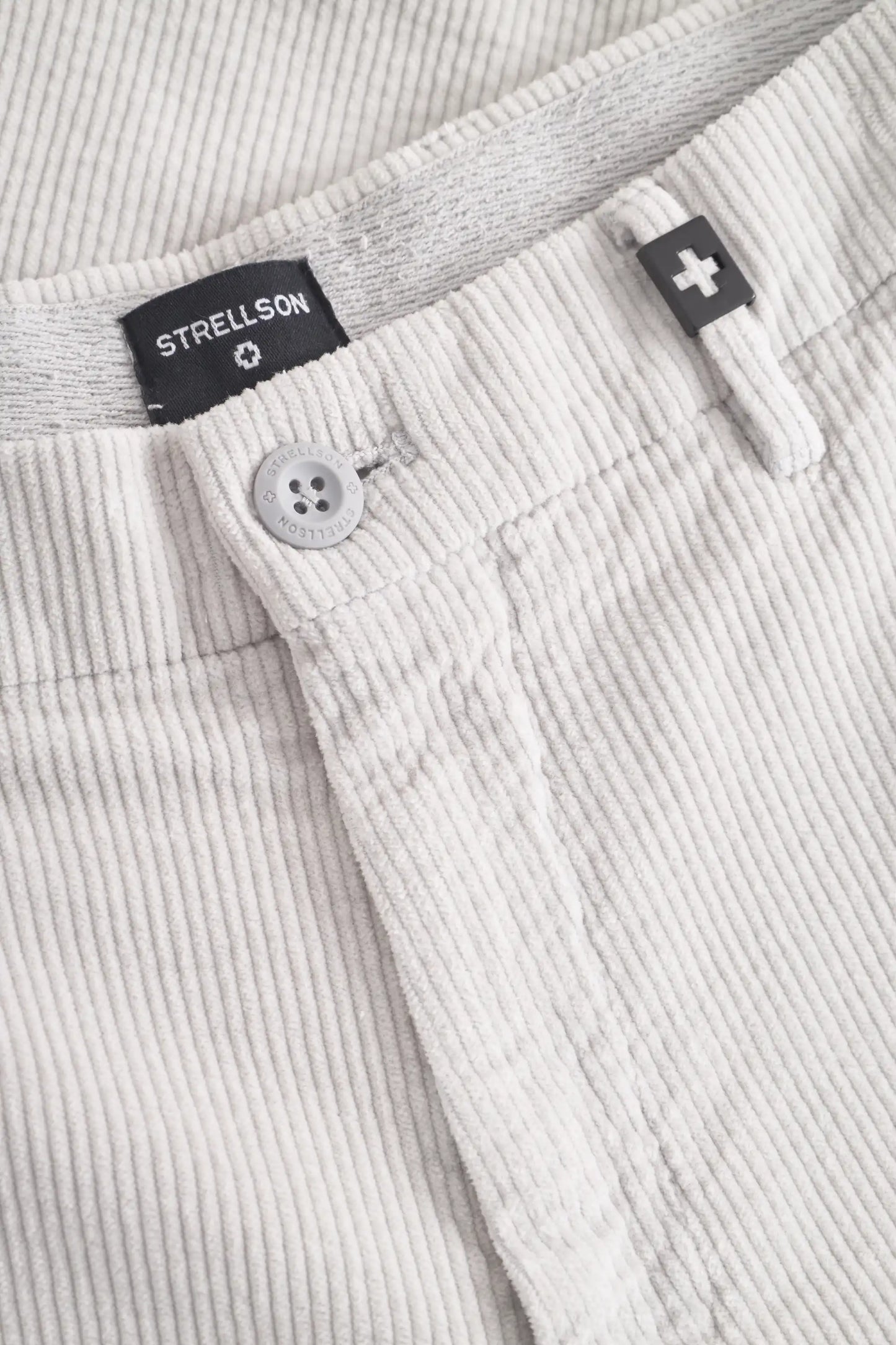 Strellson Kordhose Rion in der Farbe Silber