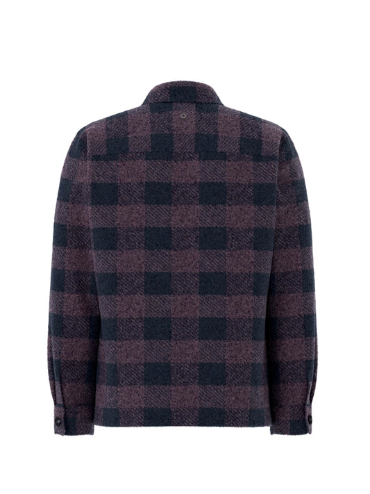 Strellson Hemd Norin Dark Purple