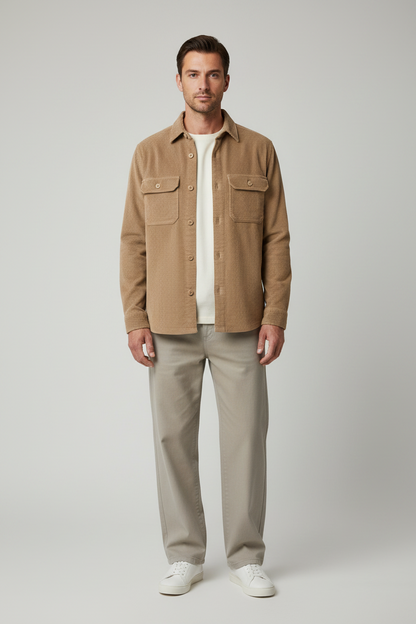 Strellson Nion-W Hellbeige – Herren Hemden