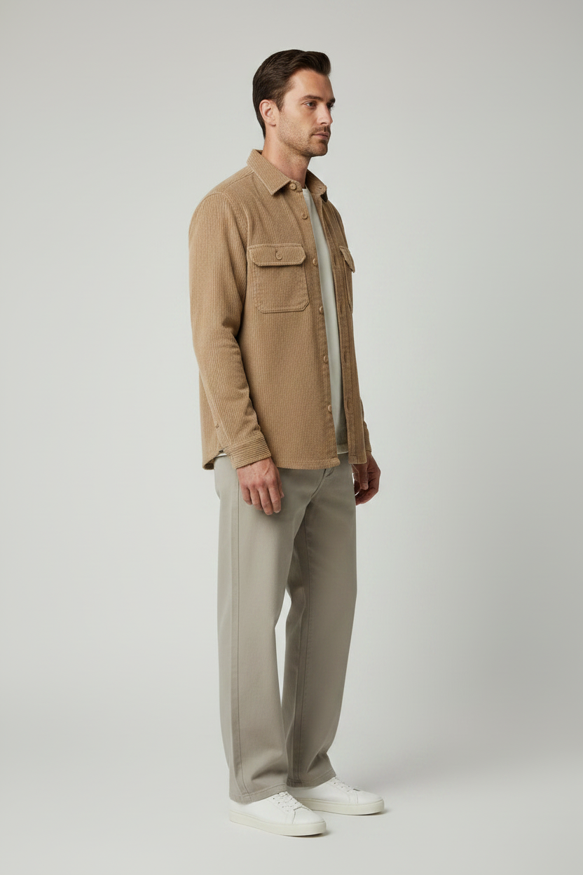 Strellson Nion-W Hellbeige – Herren Hemden