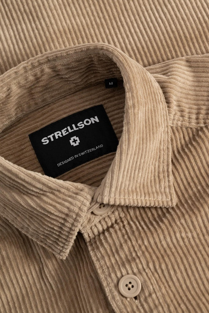 Strellson Nion-W Hellbeige – Herren Hemden