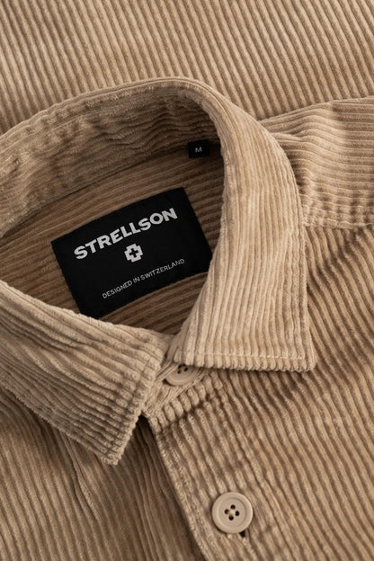 Strellson Nion-W Hellbeige – Herren Hemden