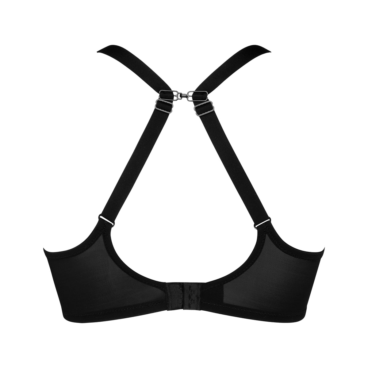 PrimaDonna Twist Sheary Unterlegter BH Herzform Schwarz