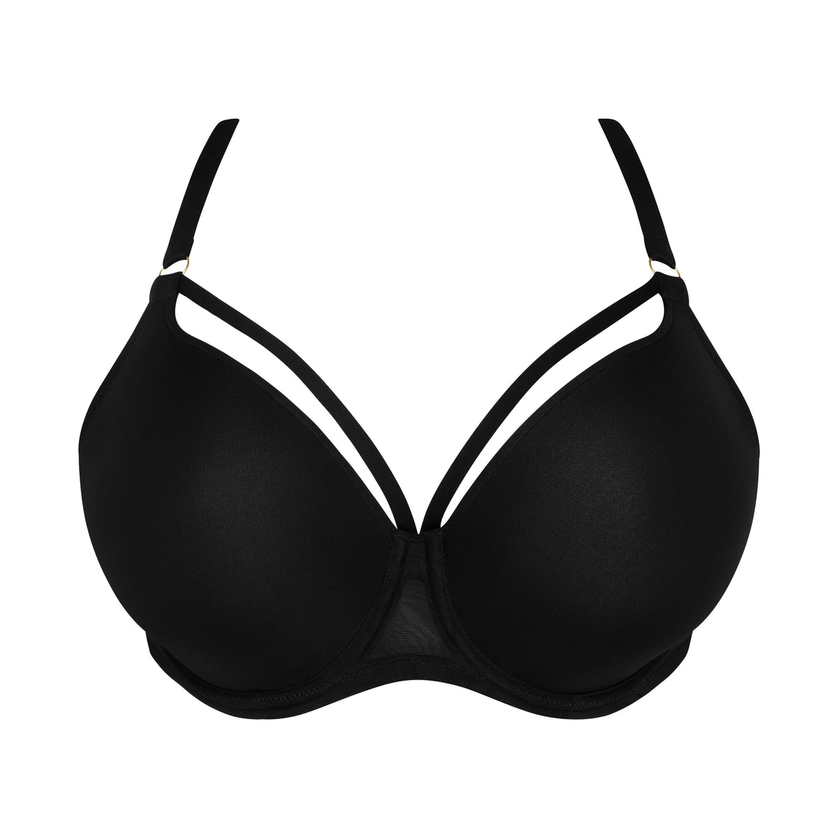PrimaDonna Twist Sheary Unterlegter BH Herzform Schwarz