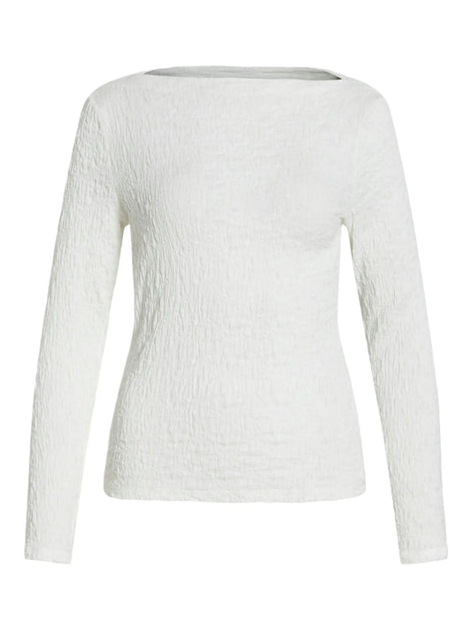 Vila Top Vicrimina in der Farbe Snow White