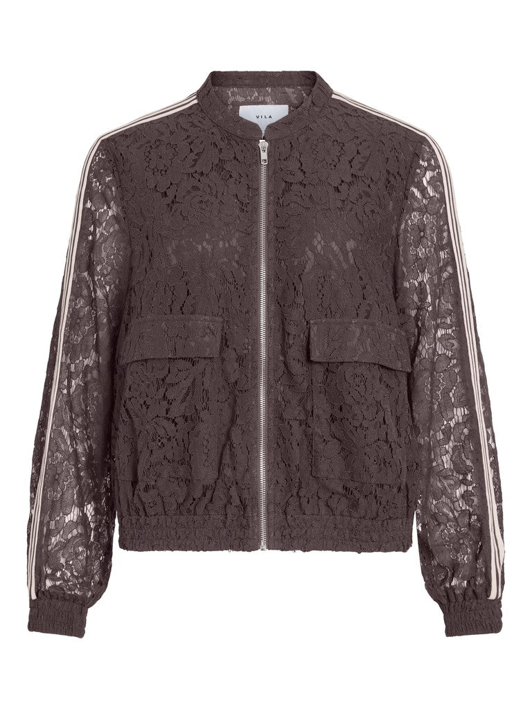 Vila Jacket L/S Violine in Raisin