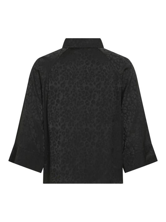 Vila Bluse Visalina in der Farbe Black Beauty