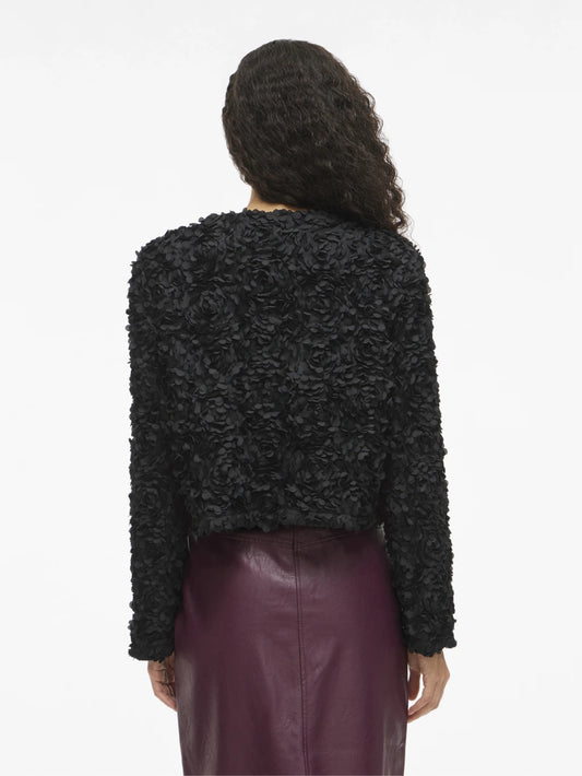 Vila Cardigan Virosie in der Farbe Black Beauty