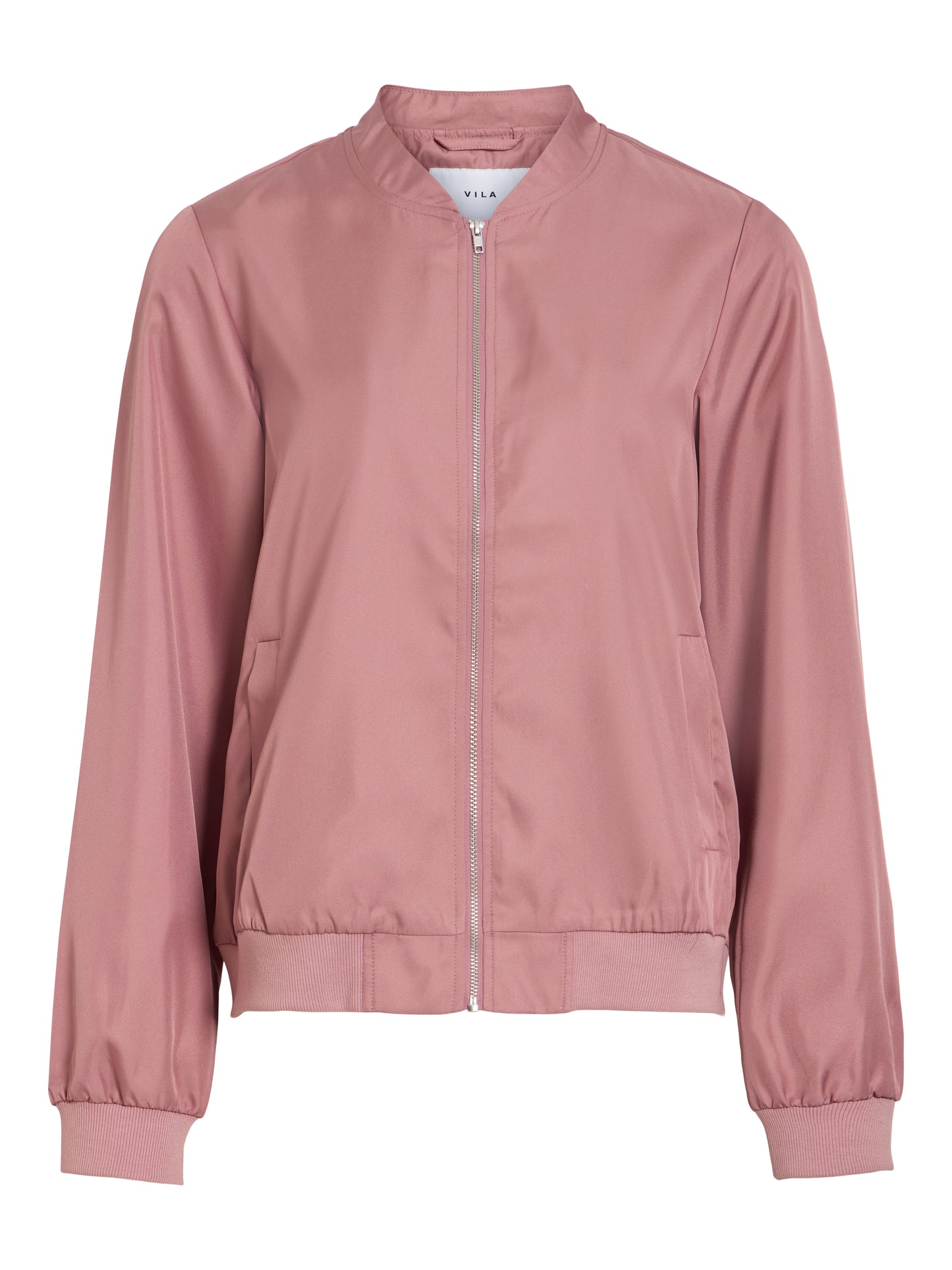 Vila Jacke Langarm Bomber Nostalgia Rose